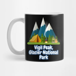 Vigil Peak, Glacier National Park Mug